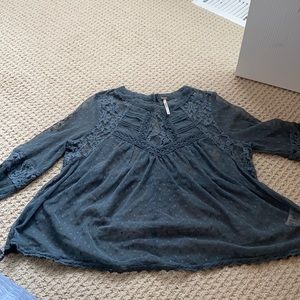 Free people lace top